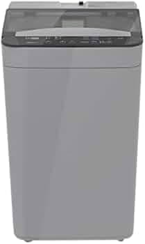 Havells-Lloyd 6.5 Kg Fully Automatic Top Load Washing Machine GLWMT65GLGAM, Light Grey, Toughened Glass Lids