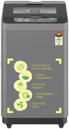 Croma 7.5 kg 5 Star Fully Automatic Top Load Washing Machine with 2 Years Warranty on Product and 10 Years on Motor (CRLW075FAF259602, Grey)