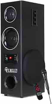 Bencley� B1606 Bluetooth Tower Speakers with FM/USB/Mobile/Aux Karaoke Support (62 cm Height)