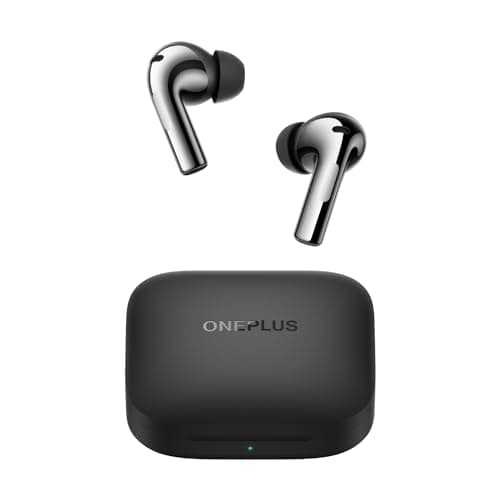 OnePlus Buds 3 Truly Wireless Bluetooth Earbuds with Upto 49dB Smart Adaptive Noise Cancellation,Hi-Res Sound Quality,Sliding Volume Control,10mins fo...