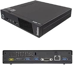 (Renewed) Lenovo Intel Core I5 4th Gen Mini Desktop(8 GB RAM/ 256GB SSD/ Windows 10 Pro, MS Office/Intel Integrated Graphics, Black)ThinkCentre M93p T