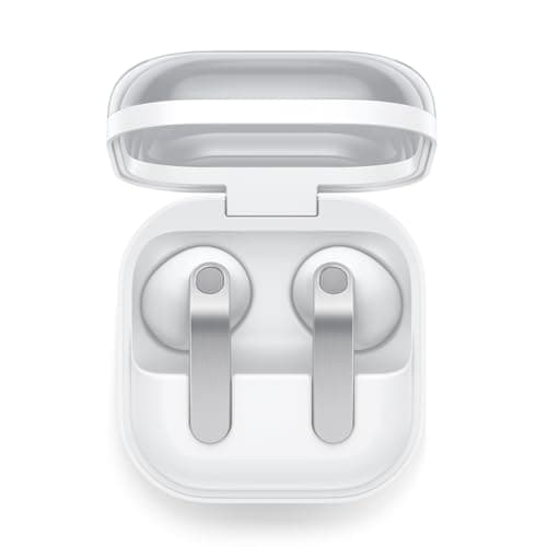 Samsung Galaxy Buds4 (White) in-Ear Wireless Earbuds with Hi-Fi Audio | Adaptive ANC and EQ 2.0 | 360-Audio | Live Translation | Head Gesture Control ...