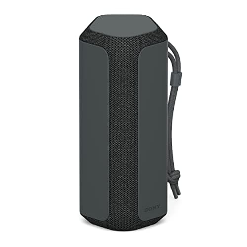 (Renewed) Sony SRS-XE200 X-Series Wireless Ultra Portable-Bluetooth-Speaker, IP67 Waterproof, Dustproof and Shockproof with 16 Hour Battery and Easy to Carry Strap, Black