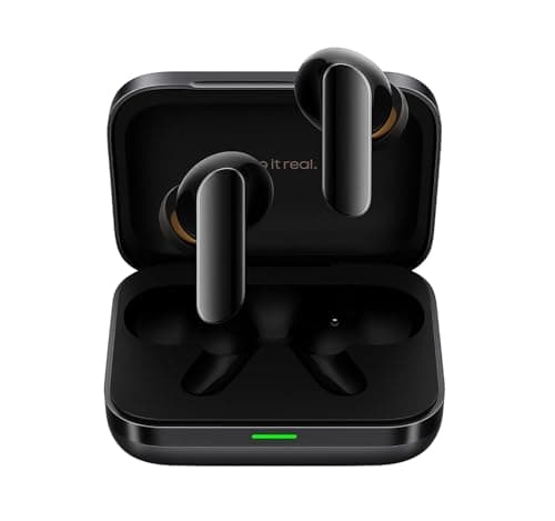 Realme_ Air 7 Wireless Earbuds with 52dB Hybrid ANC, 12.4mm Bass Drivers, 52H Playtime, 6-Mic ENC, Spatial Audio, Hi-Res LHDC, Bluetooth v5.4, Compati...