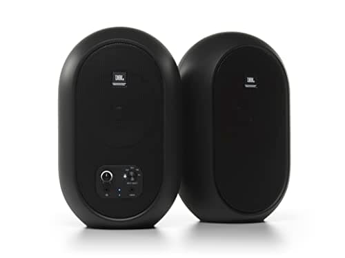 JBL Professional 1 Series 104-BT Compact Desktop Reference Monitors with Bluetooth, Black, Sold as Pair