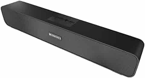 (Renewed) Zebronics Zeb-Astra 20 Wireless BT v5.0 Portable Speaker with 10W RMS Output, TWS, 10H Backup Approx, Built in Rechargeable Battery, FM Radio, AUX, mSD, USB, Call Function and Dual 52mm Drivers.