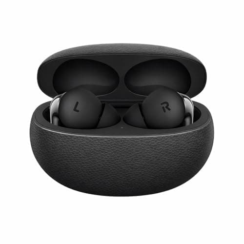 Original Buds Pro 3 Wireless Earbuds with Smart Noise Cancellation Compatible for OnePlus 12, 11, 10, 9, 8, 7 Black [LK876Q]