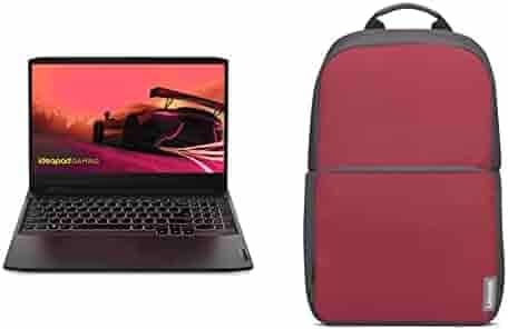 Lenovo IdeaPad Gaming 3 AMD Ryzen 5 5600H 15.6" (39.62cm) FHD IPS 120Hz Gaming Laptop 8GB/256GB SSD+1TB/ Windows 11 Home /NVIDIA GTX 1650 4GB/Alexa/3 Month Game Pass, 82K201Y9IN + 15.6" Backpack