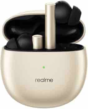 (Renewed) Realme Buds Air 2 Bluetooth Truly Wireless In Ear Earbuds With Mic , Active Noise Cancellation (Anc) (Closer Gold)