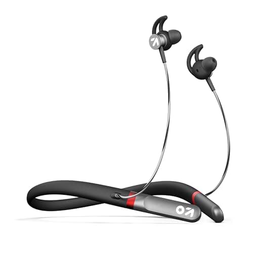 GOBOULT Newly Launched FCharge Bluetooth Earphones with 40H Playtime, Zen ENC Mic, Dual Device Connectivity, Type C Fast Charging,14.2mm Bass Driver, ...