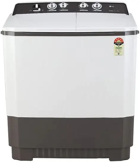 LG 7.5 kg 5 Star Semi-Automatic Top Load Washing Machine (P7530RGAZ, Dark Gray, Roller Jet Pulsator)