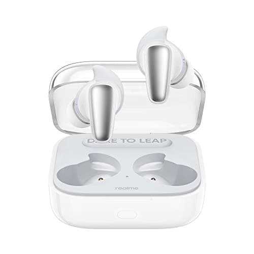(Refurbished) realme Buds Air 3S True Wireless in Ear Earbuds, 11mm Triple Titanium Driver, Quad Mic AI ENC for Calls, Dual Device Pairing, 30hrs Total Playback with Fast Charging (Bass White)