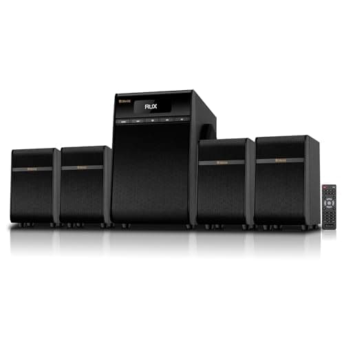 OBAGE Essential -6 4.1 Home Theatre System 100 Watt with HDMI ARC, Digital Bass Treble Control,Bluetooth 5.3v, USB,FM and AUX