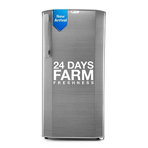 Godrej 180 L 5 Star Direct Cool Inverter Single Door Refrigerator (RD EDGENEO 207E THI JT ST, Jet Steel, Turbo Cooling Technology, 2023 Model)