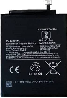Original Battery for Redmi Note 7 Pro. Compatible Mobile Battery for Xiaomi Redmi Mi Note 7 Pro (BN4A)- 4000mAh 120 Day Warranty Replacement Parts