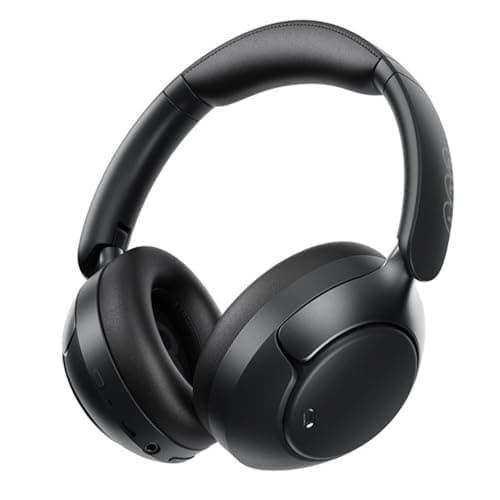 QCY H3 Pro Hi-Res LDAC ANC Headphones with Dual-Chip 40mm Titanium Drivers, 3-Mic ENC, 3D Spatial Audio, 60ms Low Latency, 55H Playtime,10Min=2H Fast ...
