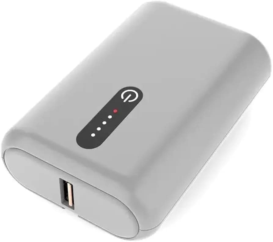 AMYTEL 10000Mah Lithium 22.5W Super Fast Charging Ultra Compact Power Bank with Quick Charger & Power Delivery,Type C Input/Output, Made in India - Type C Cable Included (White)