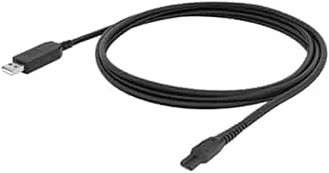 Baeye 15v ultra fast USB charging cable compatible with most philips trimmer, shavers, body groomers & multi grooming models (Replacement for HQ8505 Charger) N11