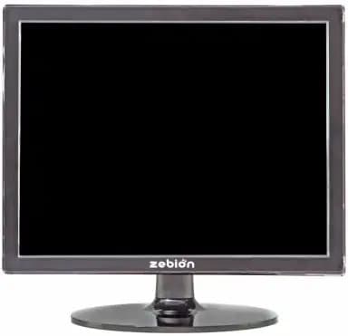 Zebion LED Monitor with15.1 AV2 with Supporting VGA Input, Glossy Panel, Slim Feature and Wall mountable Monitor with high Feature