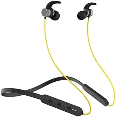 Wireless Bluetooth Headphones Earphones for OnePlus 10R 150W Original Sports Bluetooth Wireless Earphone with Deep Bass and Neckband Hands-Free Call/Music, Sports Earbuds, Sweatproof Mic Headphones with Long Battery Life and Flexible Headset ( ST3, BT-260, BLACK)
