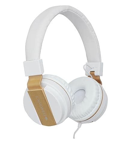 Zebronics Newly Launched Storm Wired On Ear Headphone with 3.5mm Jack, Built-in Microphone for Calling,1.5 Meter Cable, Soft Ear Cushion, Adjustable H...
