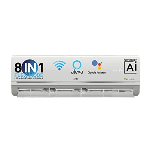 IFB 1.5 Ton 5 Star Inverter Smart Split Ac with WIFI Ready (Copper, Flexi 8-in-1 Convertible Cooling, HD Compressor,Smart AC, 2023 Model,CI2053F323G1,Ivory Matte)