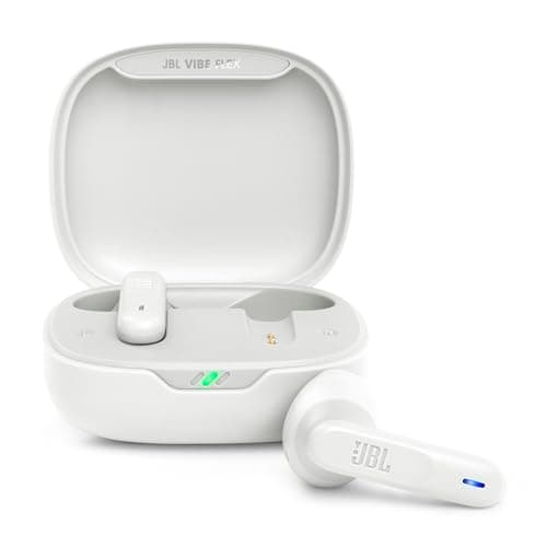 JBL Vibe Flex True Wireless Earbuds Bluetooth Earphones with Deep Bass Sound, IP54 Water & Dust Resistant, Long Battery Life, Voice Assistant Compati...