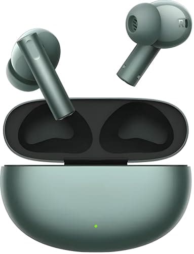 Real Me Air 6 Buds | 50dB Active Noise Cancellation, Hi-Res LHDC Audio, 12.4mm Dynamic Bass Driver, 6 Mic Clear Voice Calls, 40 Hours Battery,IP55 Wat...