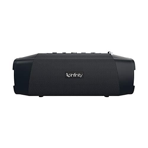 (Renewed) Infinity (JBL) Fuze 700 Dual EQ Deep Bass Portable Waterproof Wireless Speaker with Built-in Powerbank (Charcoal Black)