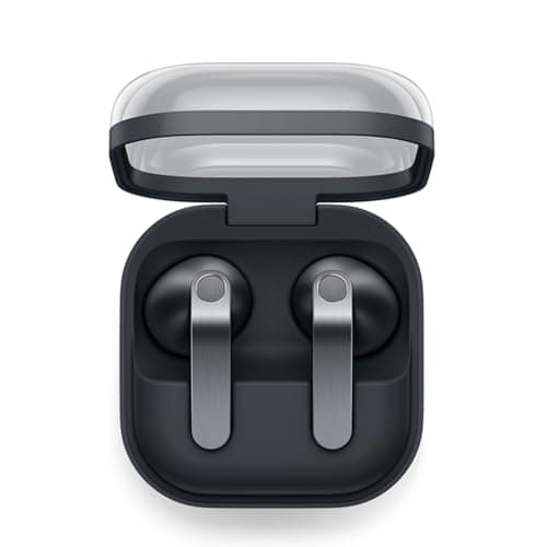 Samsung Galaxy Buds4 (Black) in-Ear Wireless Earbuds with Hi-Fi Audio | Adaptive ANC and EQ 2.0 | 360-Audio | Live Translation | Head Gesture Control ...