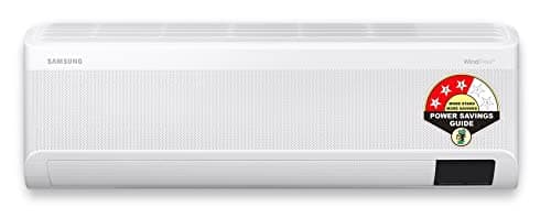 Samsung 1.5 Ton 3 Star Wi-fi Enabled, Wind-Free Technology Inverter Split AC (Copper, Convertible 5-in-1 Cooling Mode, Anti-Bacteria, 2023 Model AR18CYLANWK White)