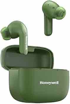Honeywell Suono P3000 Truly Wireless Earbuds, Upto 22 Hours Playtime, Type-C Fast Charging, IPX4, Voice Assistant & Bluetooth 5.0 (Olive Green)