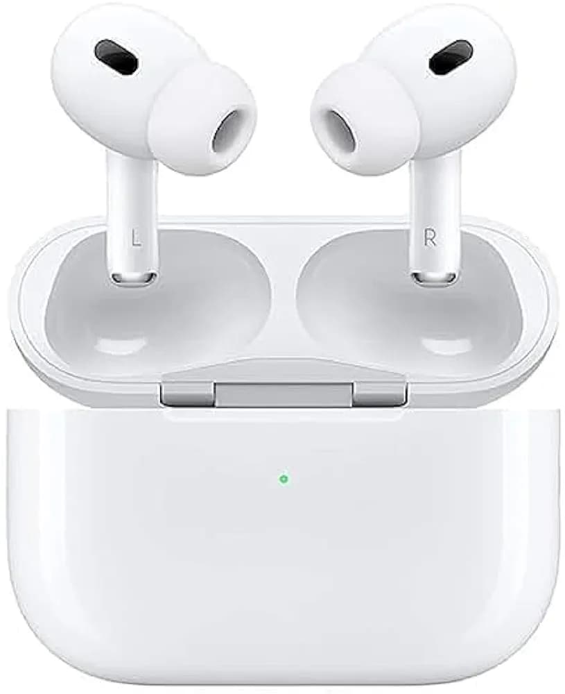 Airpords Second Generation ANC & Spatial Audio Features with Wireless Charging Case Bluetooth Headset Earbuds for iOS & Android