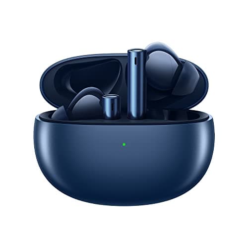 (Renewed) realme Buds Air 3 True Wireless in-Ear Earbuds with 42dB Active Noise Cancellation (ANC), Dual Device Pairing and 30 hrs Playtime with Fast Charging (Starry Blue)