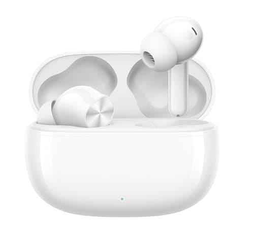 Original Wireless for realme Buds T200x Advanced True Audio Earphones Delivering 12.4mm Dynamic Sound Output, 25dB Noise Reduction, Quad Mic