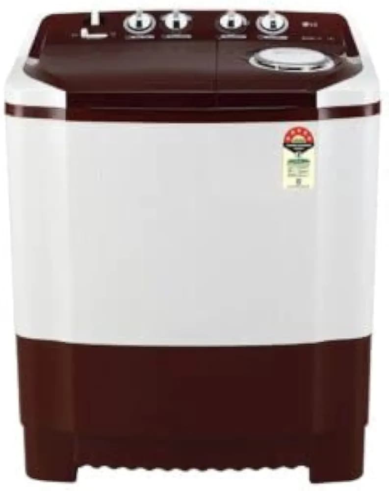 LG 7.5kg, 5 Star Semi-Automatic Washing Machine (P7510RRAZ)