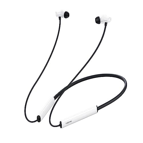 (Renewed) realme Buds Wireless 3 in-Ear Bluetooth Headphones,30dB ANC, Spatial Audio,13.6mm Dynamic Bass Driver,Upto 40 Hours Playback, Fast Charging, 45ms Low Latency for Gaming,Dual Device Connection (White)