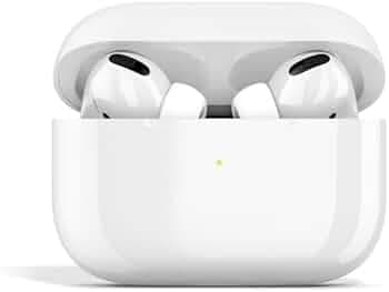 Air-Buds Pro 2 Generation ANC & Spatial Audio Features with Charging Case Bluetooth Headset Earbuds for iOS & Android (White, True Wireless)