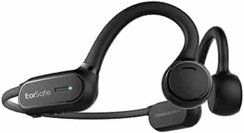 Ng Earsafe Open Ear Bluetooth Wireless In Ear Earphones With Mic (Black)