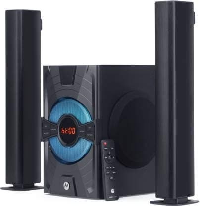 (Renewed) Motorola AmphisoundX Soundbar 70 W Bluetooth Home Theatre 2.1 Channel -Black