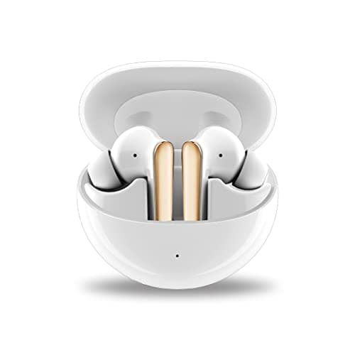 Itel T-3 Ear Buds Environmental Noise Cancellation (ENC) 30 Hour Playback 10mm Bass Boost Drivers IPX6 Water-Resistant (White)
