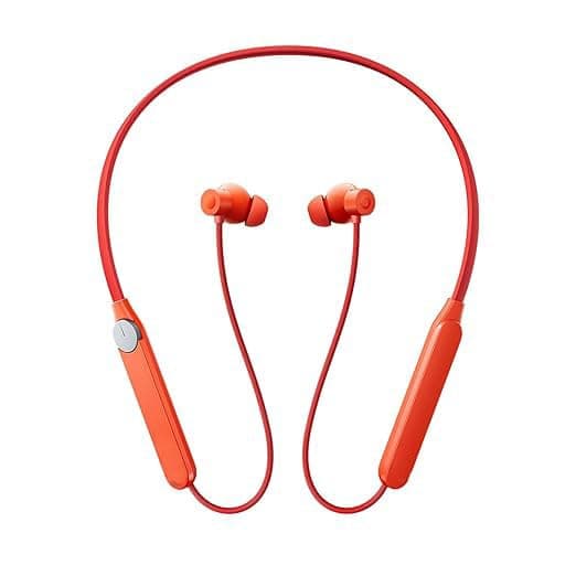 NeckbandPro Bluetooth in-Ear Headphones Compatible with CMF by Nothing 50Db Hybrid Active Noise CancellingEarbuds with 5 Hd Mics,Ip55 Bt5.3 37Hrs Long Play TimeDual DevicConnectionHeadphones-Orange