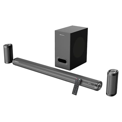 Zebronics ZEB-JUKE BAR 9700 PRO DOLBY ATMOS Bluetooth Home Theater Soundbar With Subwoofer Supporting 4K HDR, Wall Mount, USB