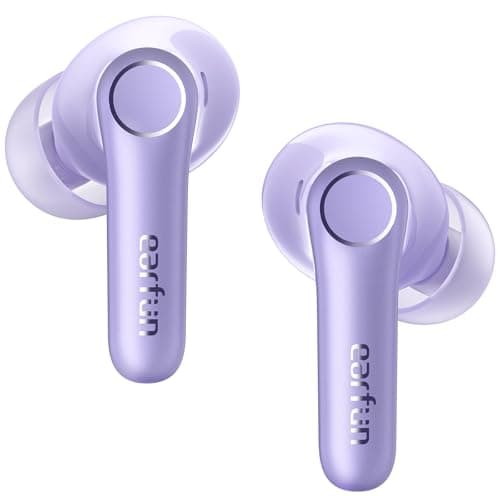 EarFun Air Pro 4 Hybrid Adaptive Noise Canceling Wireless Earbuds Bluetooth, 2024 VGP Goal Award, Qualcomm Snapdragon Sound, aptX Lossless, 6 Mics AI ...