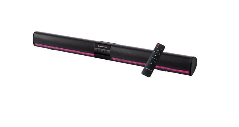 ZEBRONICS Ace Plus Wireless Soundbar with 30W Output, Dual Passive Radiator, RGB Lights,Built-in Rechargeable Battery, Bluetooth 5.1,Coaxial Input, AU...