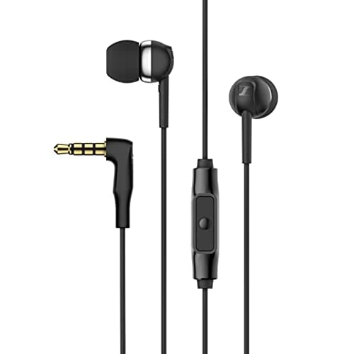 Sennheiser CX 80S Wired In Ear Headphone with Mic (Black)
