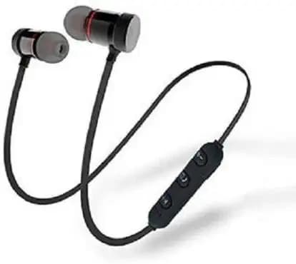 ZOXOWA M-8 Compatible Wireless Magnet Bluetooth Earphone Headphone with Mic, Sweatproof Sports Headset, Best for Running and Gym, Stereo Sound Quality with Ergonomic