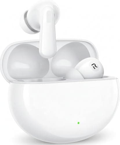NORD Buds 3 Truly Wireless in Ear Earbuds with 50H Playtime, AI-ENC Mic, 45ms Low Latency Gaming, 13mm Bass Drivers, Type-C Fast Charging, Made in Ind...