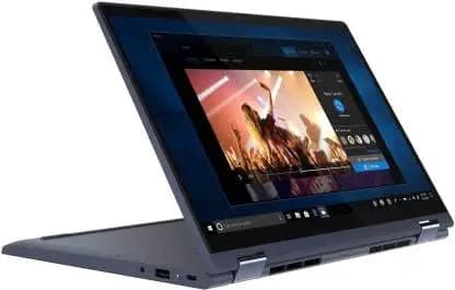 Lenovo Yoga 6 13ALC6 AMD Ryzen 7 5700U 13.36" FHD IPS Thin & Light Laptop (16GB/1TB SSD/Windows 11/MS Office 2021/Fabric Abyss Blue/1.32Kg), 82ND00DPIN