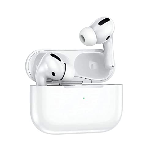 PANTHER LIFESTYLE Air-Podds Pro 2 Second Generation ANC & Spatial Audio Features with Charging Case Bluetooth Headset Earbuds for iOS & Android (White, True Wireless)